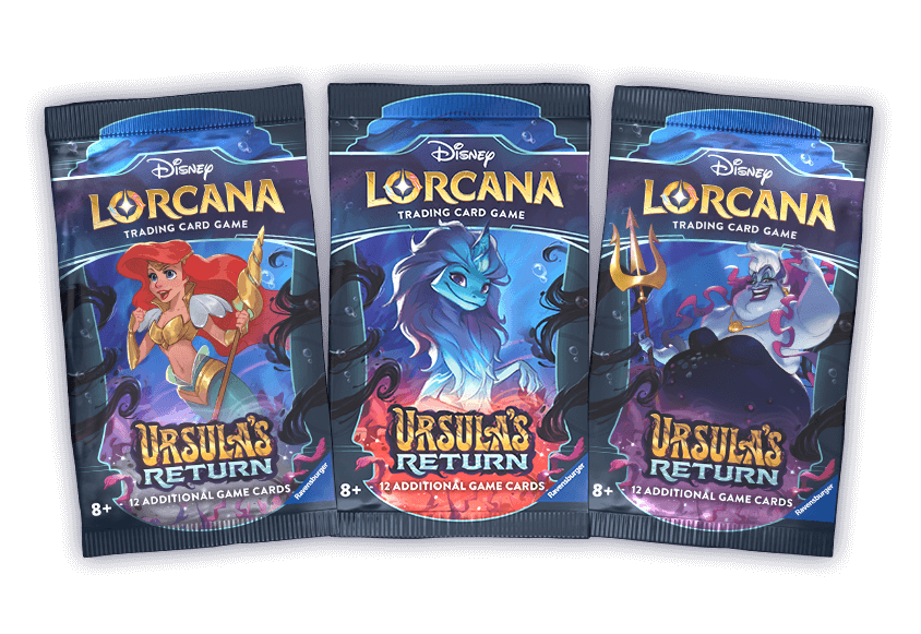 Disney Lorcana: Set 4 Ursula's Return Booster Box (24 packs) - Clownfish Games