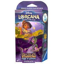 Disney Lorcana: Set 4 Ursula's Return Deep Trouble Amber & Amethyst Starter Set
