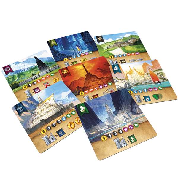 The Lord of the Rings: Duel for Middle-earth Board Game - Clownfish Games
