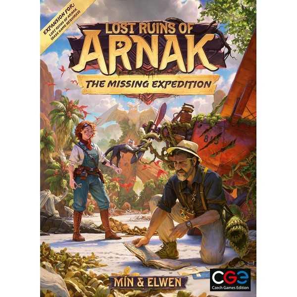 Lost Ruins of Arnak Board Game: The Missing Expedition Expansion Lost Ruins of Arnak Board Game: The Missing Expedition Expansion