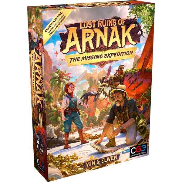 Lost Ruins of Arnak Board Game: The Missing Expedition Expansion Lost Ruins of Arnak Board Game: The Missing Expedition Expansion