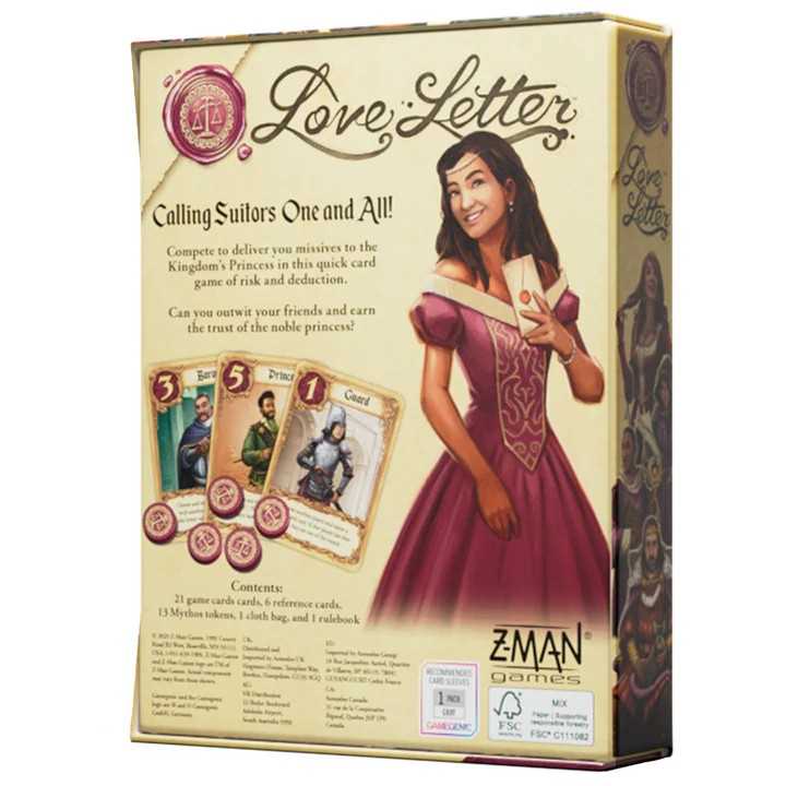 Love Letter: Classic Eco Box Card Game