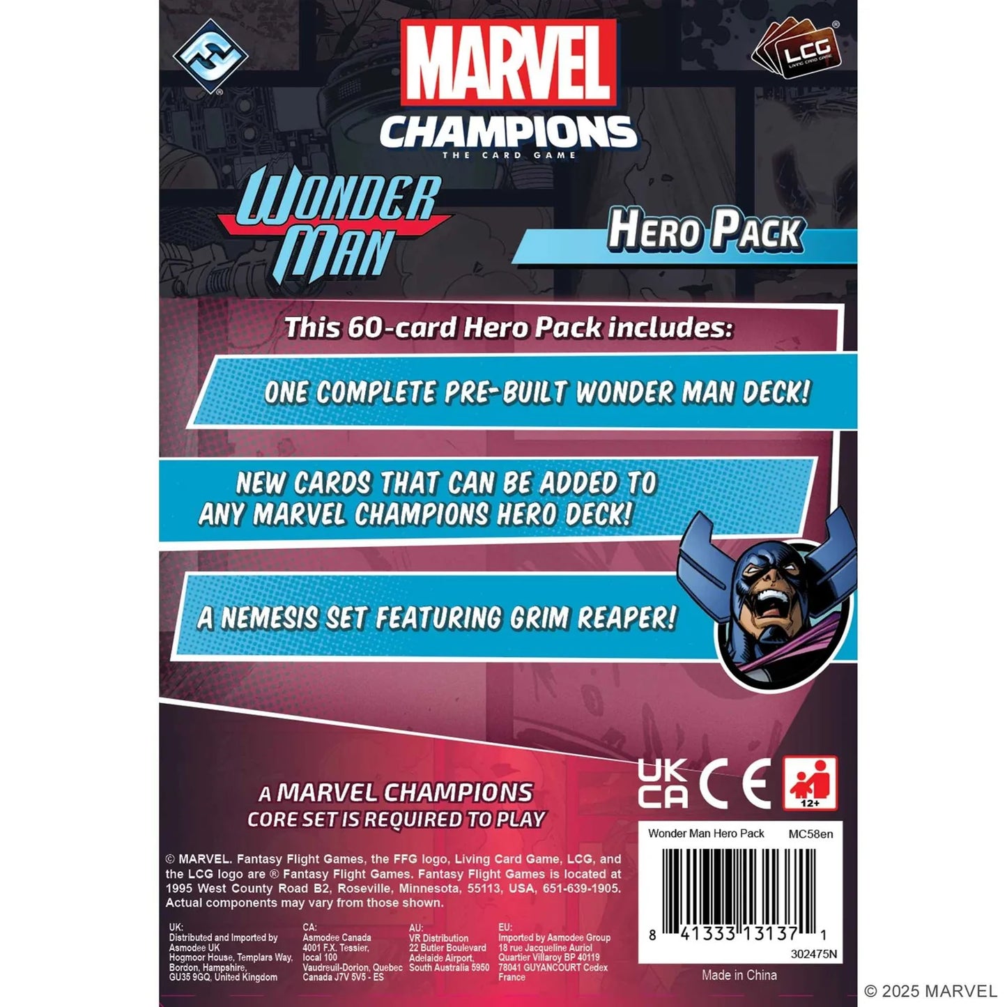 Marvel Champions: The Card Game: Wonder Man Hero Pack