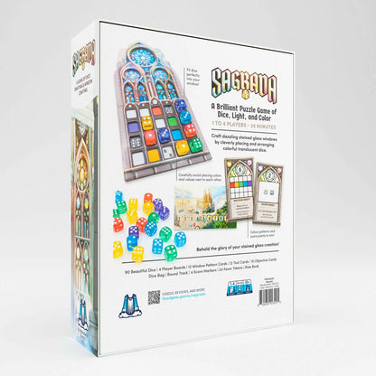 Sagrada Back Cover - Clownfish Games