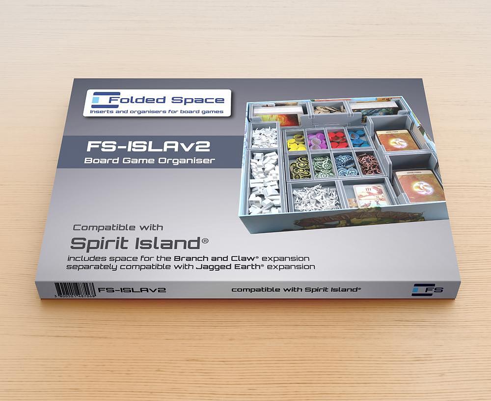 Spirit Island Folded Space Insert