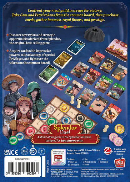 Splendor Duel Board Game - Clownfish Games