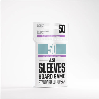 Just Sleeves Standard European - Clownfish Games