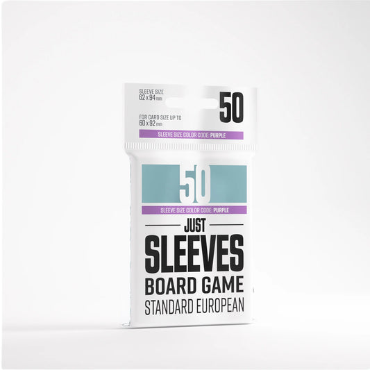 Just Sleeves Standard European - Clownfish Games