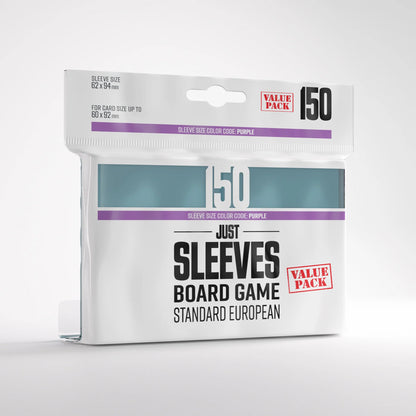 Just Sleeves Standard European - Clownfish Games