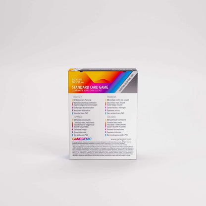 Card game box with colorful design on a white background