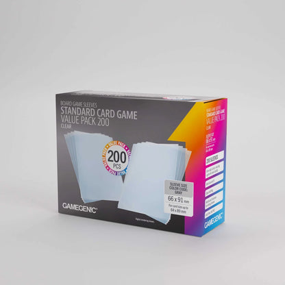 Gamegenic card sleeves packaging on a white background