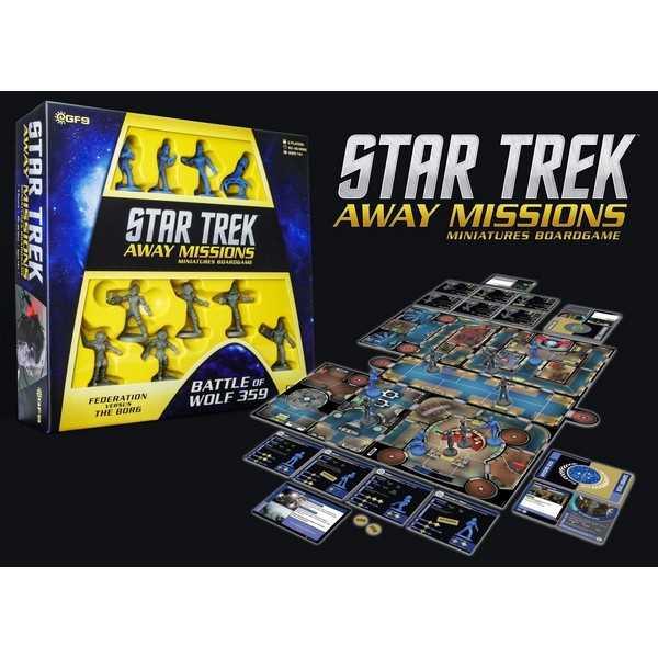 Star Trek Away Missions Core Set: Batle of Wolf 359 - Clownfish Games