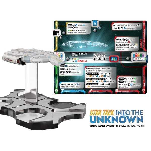 Star Trek Into the Unknown - Federation vs Dominion Core Set Board Game - Clownfish Games