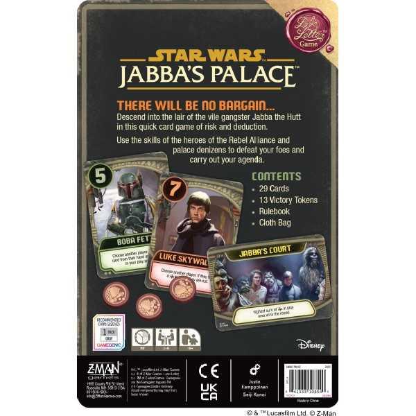 Star Wars Jabba's Palace: A Love Letter Game - Clownfish Games