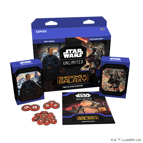 Star Wars: Unlimited Shadows of the Galaxy Two-Player Starter - Clownfish Games