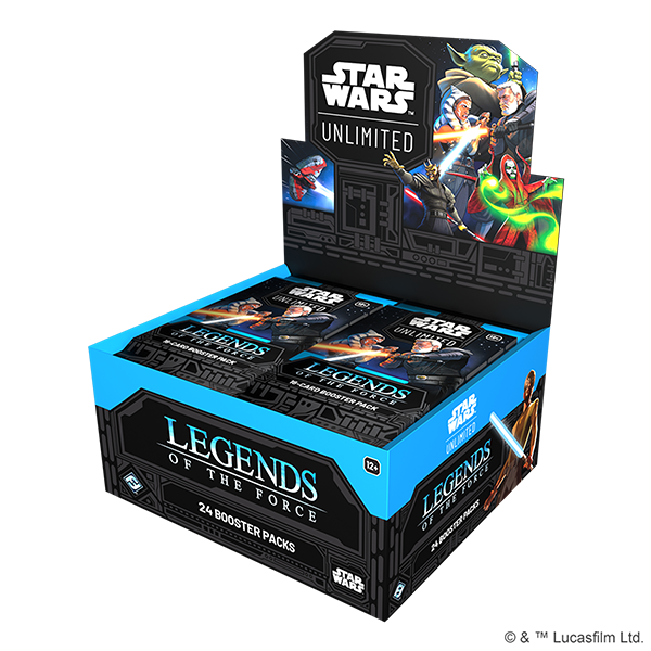 Star Wars Unlimited Legends of the Force Booster Box