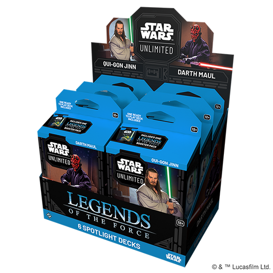 Star Wars Unlimited Legends of the Force Starter Qui Gon Jinn