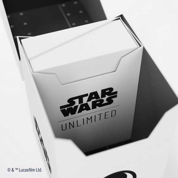 Star Wars: Unlimited Soft Crate - White/Black - Clownfish Games
