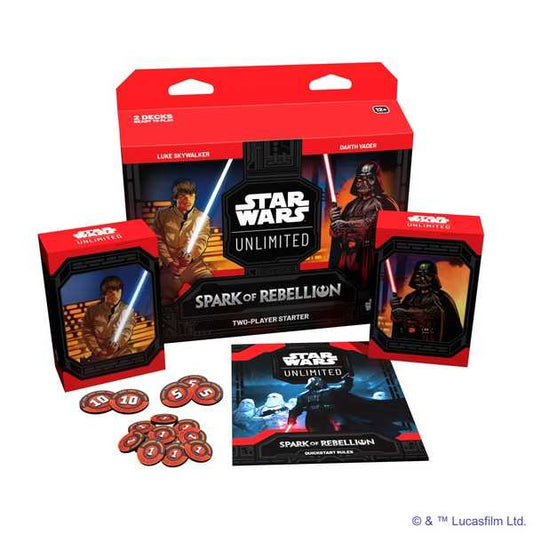 Star Wars: Unlimited Spark of Rebellion Two-Player Starter - Clownfish Games