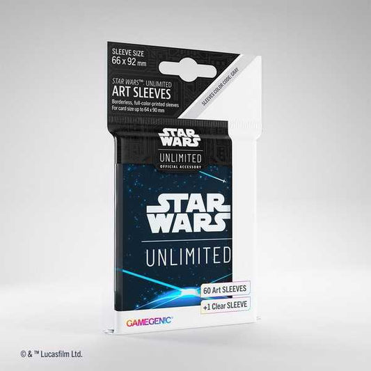 Star Wars Unlimited Sleeving Pack Space Blue - Clownfish Games