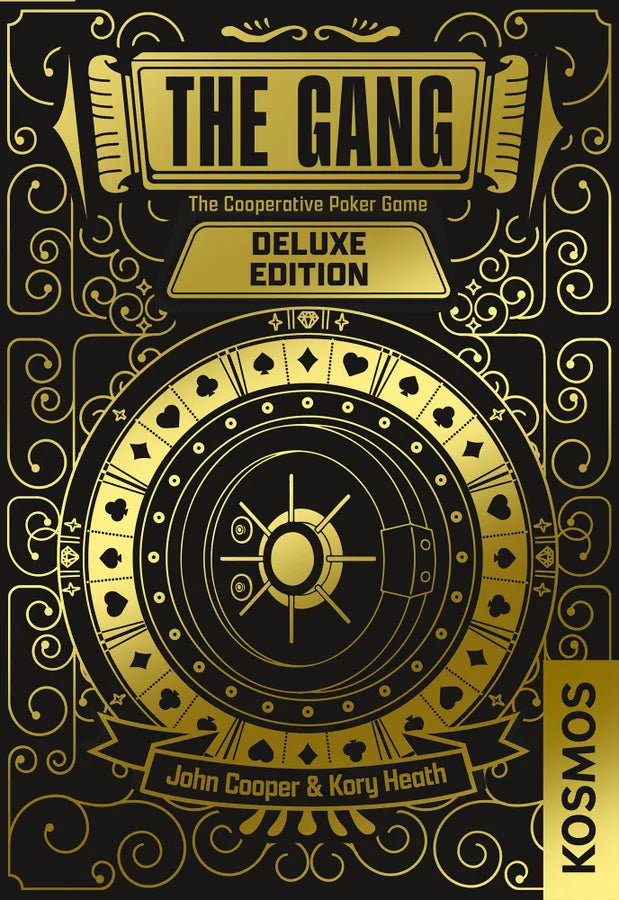 Cover of 'The Gang' cooperative poker game deluxe edition by Kosmos