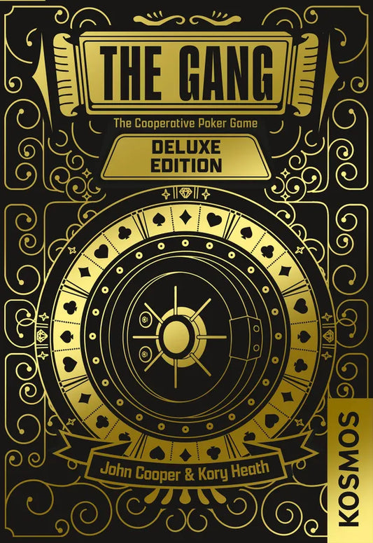 Cover of 'The Gang' cooperative poker game deluxe edition by Kosmos
