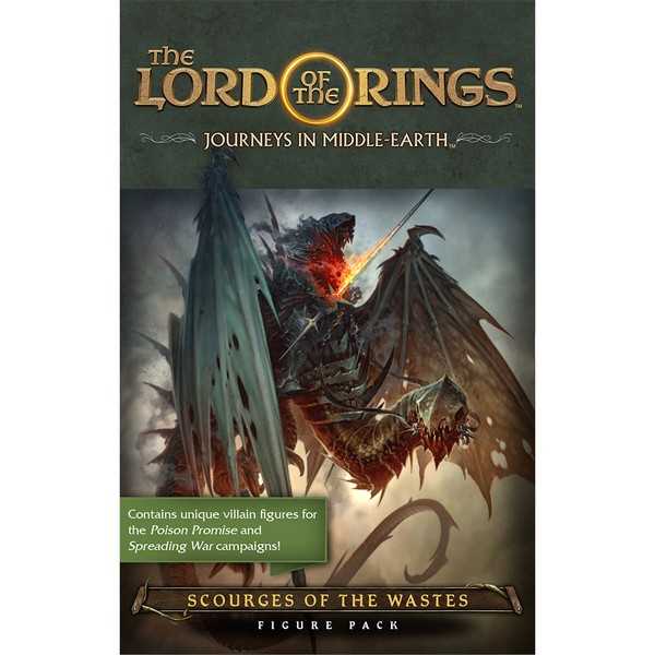 The Lord of the Rings: Journeys in Middle-Earth: Scourges of the Wastes Figure Pack - Clownfish Games