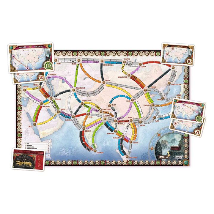 Ticket To Ride Map Collection: Volume 1 - Asia & Legendary Asia - Clownfish Games