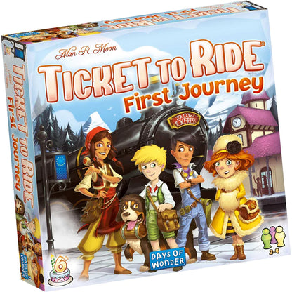 Ticket To Ride: First Journey (Europe) - Clownfish Games