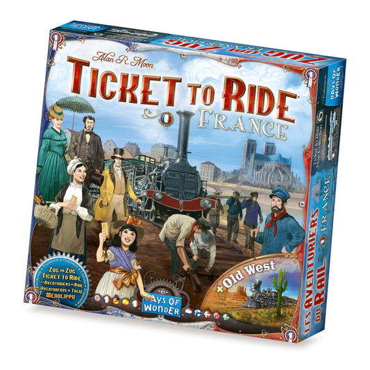 Ticket To Ride Map Collection: Volume 6 - France & Old West - Clownfish Games