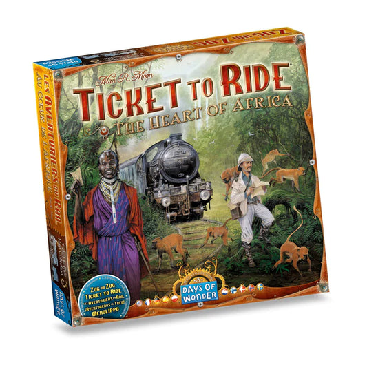 Ticket To Ride Map Collection: Volume 3 - The Heart of Africa - Clownfish Games