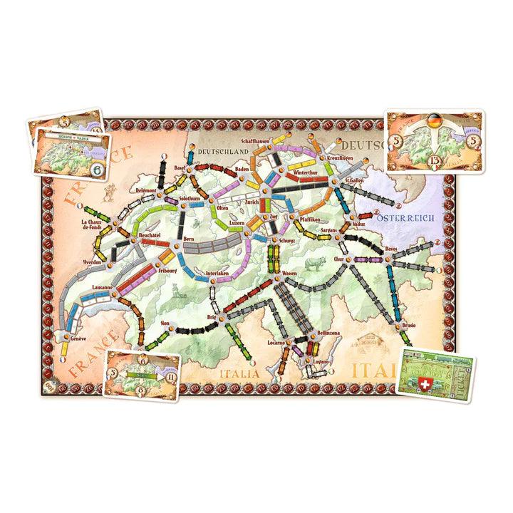 Ticket To Ride Map Collection: Volume 2 - India & Switzerland - Clownfish Games