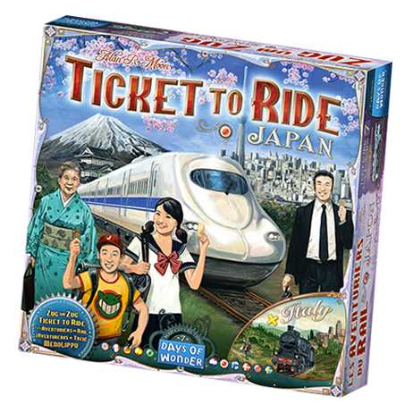 Ticket to Ride: Japan & Italy - Map Collection Volume 7 - Clownfish Games