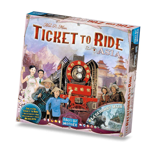 Ticket To Ride Map Collection: Volume 1 - Asia & Legendary Asia - Clownfish Games