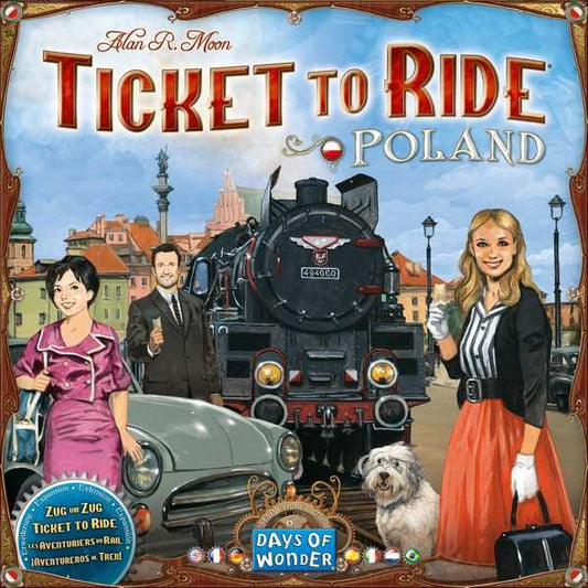 Ticket To Ride Poland: Map Collection - Clownfish Games
