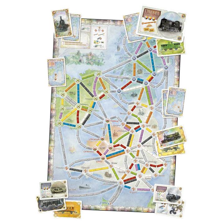 Ticket To Ride Map Collection: Volume 5 - United Kingdom & Pennsylvania - Clownfish Games