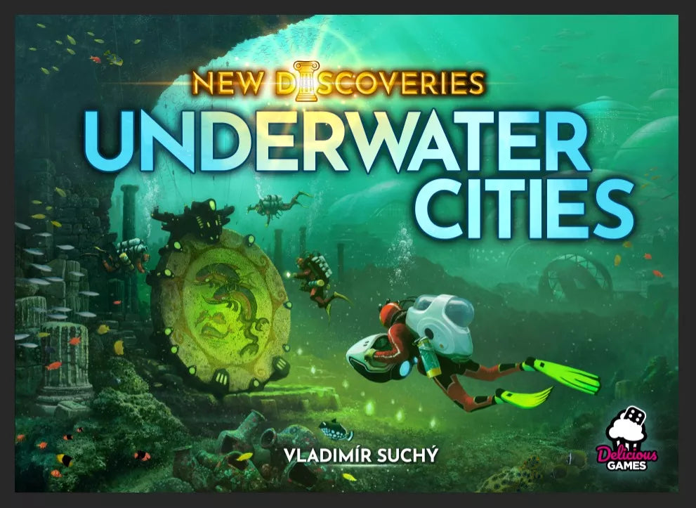 Underwater Cities Board Game New Discoveries Expansion - Clownfish Games