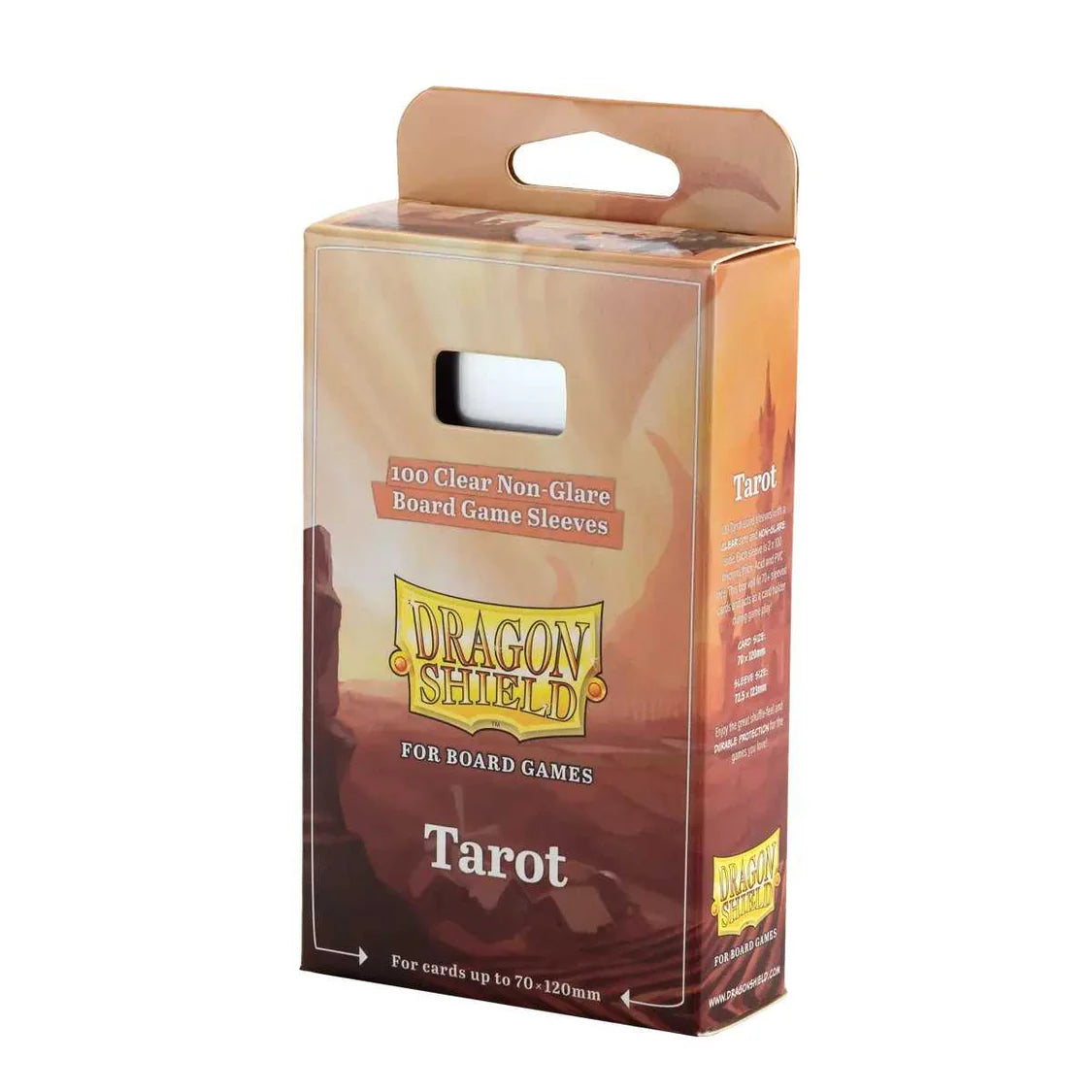 Dragon Shield tarot card sleeves packaging on a white background